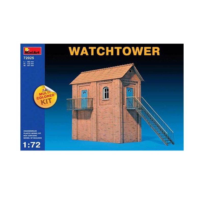 Miniart Watchtower Multi Coloured Kit (1/72) 72025