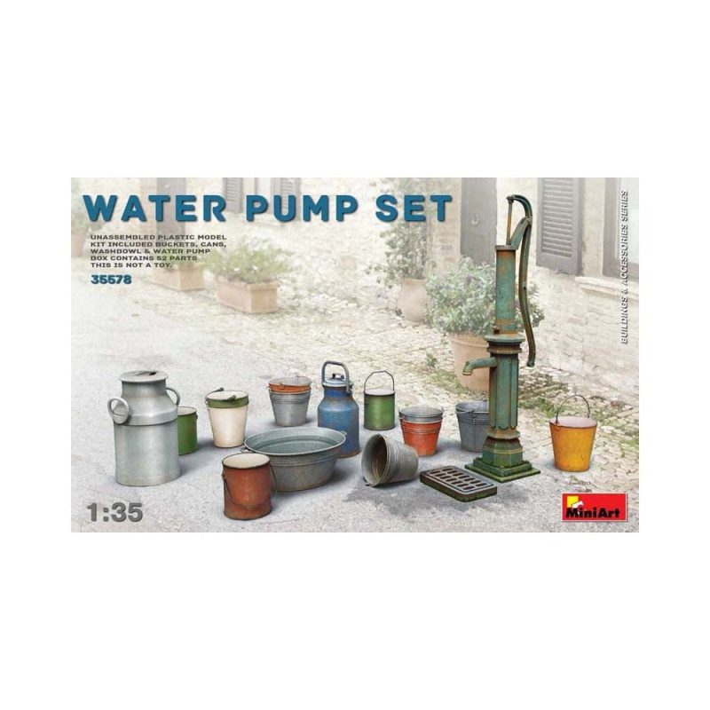 Miniart Water Pump Set (1/35) 35578
