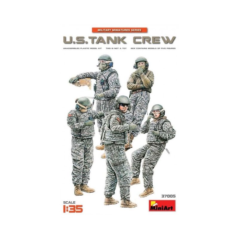 Miniart Modern US Tank Crew (1/35) 37005