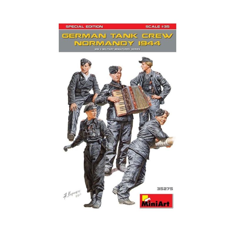 Miniart German Tank Crew (Normandy 44) Special Edition (1/35) 35275