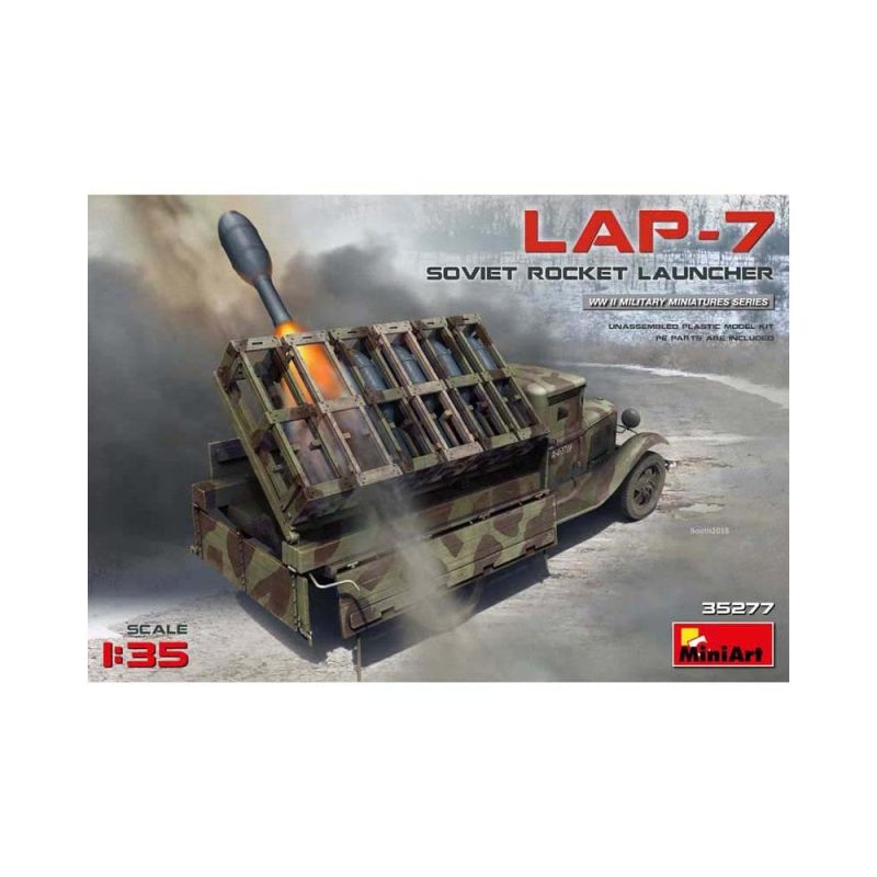 Miniart Soviet Rocket Launcher LAP-7 (1/35) 35277