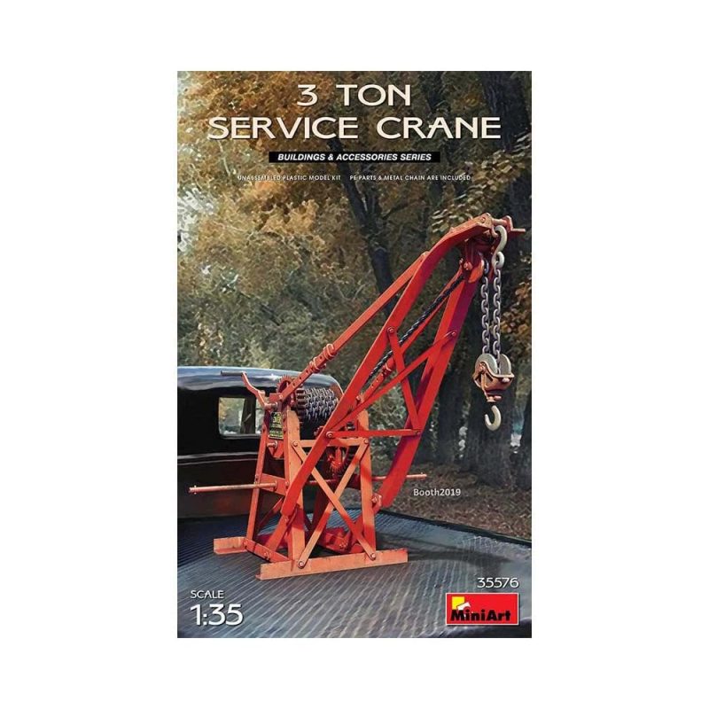 Miniart 3 Ton Service Crane (1/35) 35576