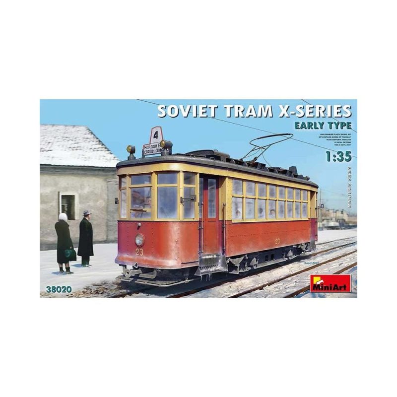 Miniart Soviet Tram X-Series Early Type (1/35) 38020