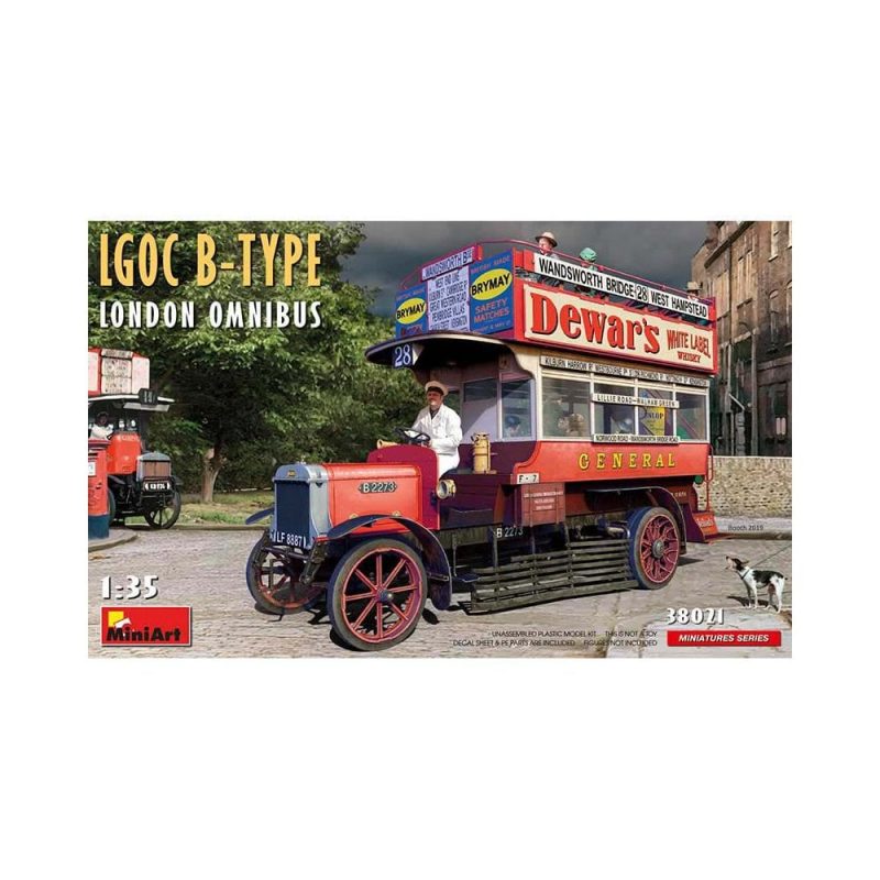 Miniart LGOC B-Type London Omnibus (1/35) 38021