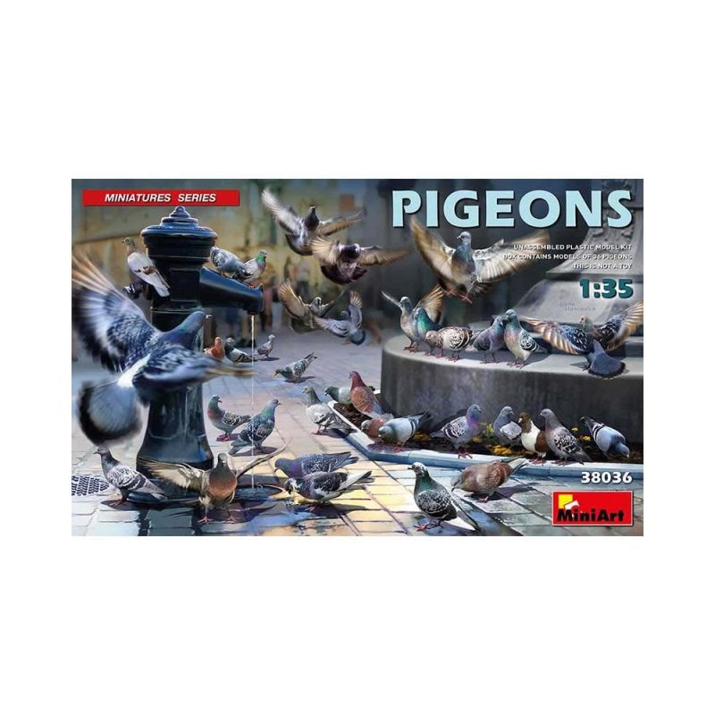 Miniart Pigeons (1/35) 38036