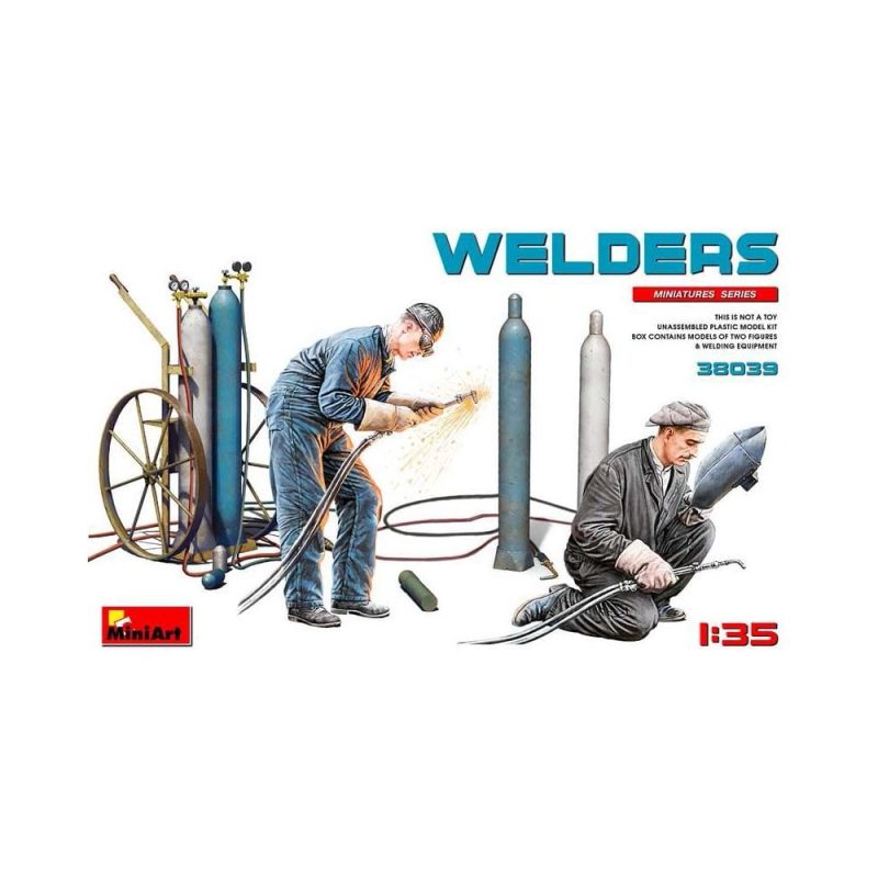 Miniart Welders (1/35) 38039