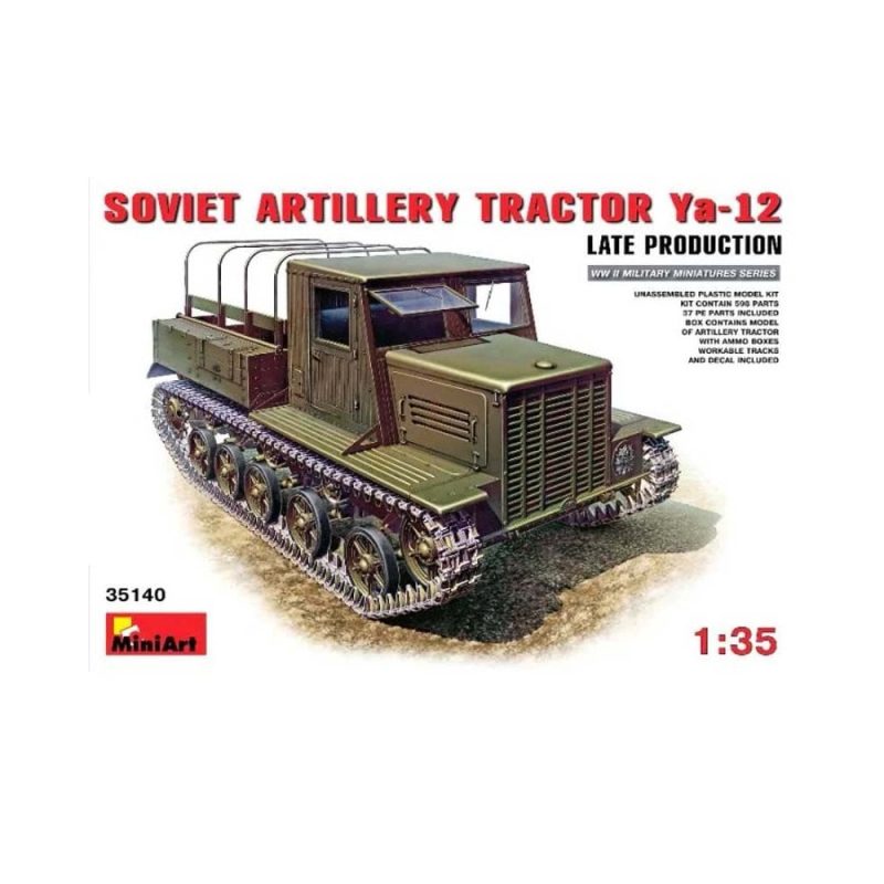 Miniart Ya-12 Soviet Artillery Tractor (1/35) 35140