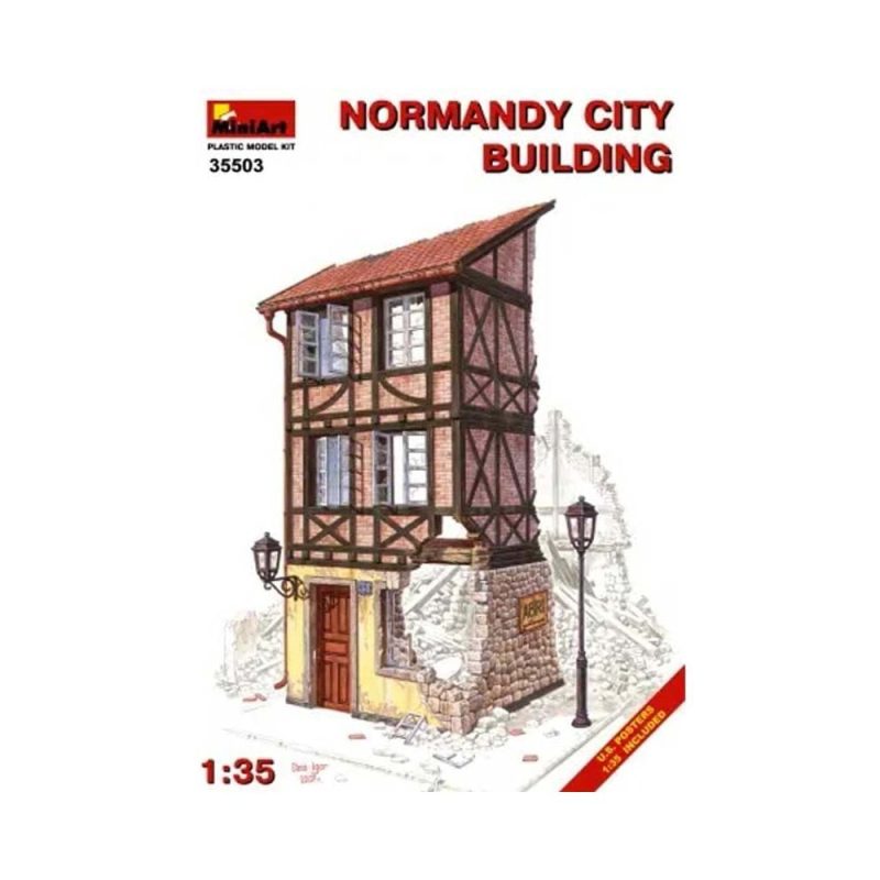 Miniart Normandy City Building (1/35) 35503