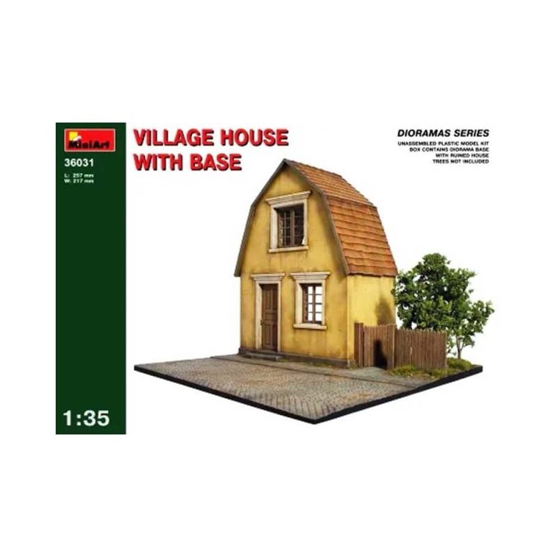 Miniart Village House with Base (1/35) 36031