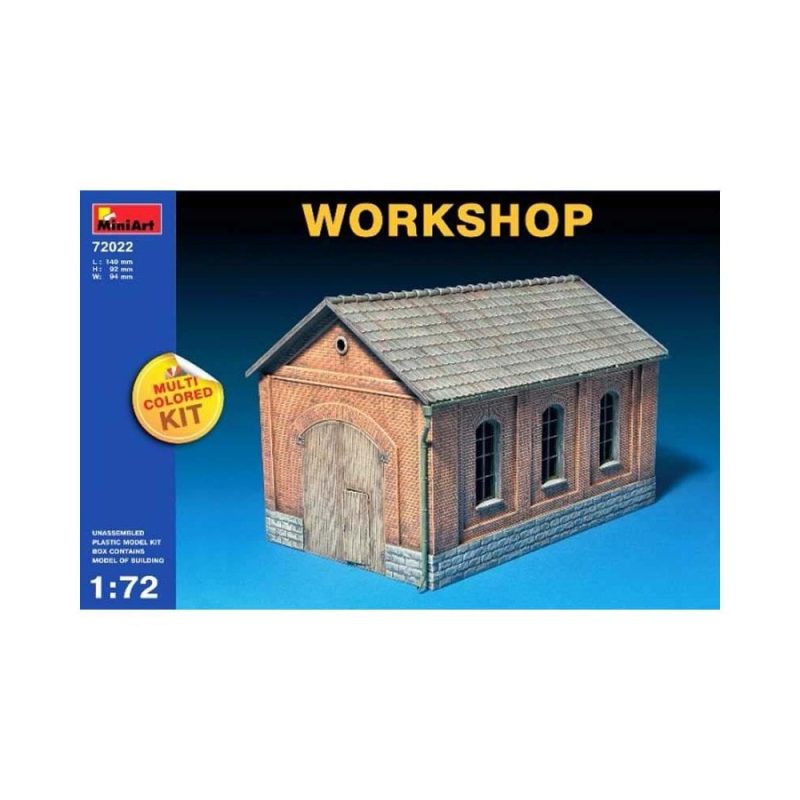 Miniart Workshop (Multi Coloured Kit) (1/72) 72022