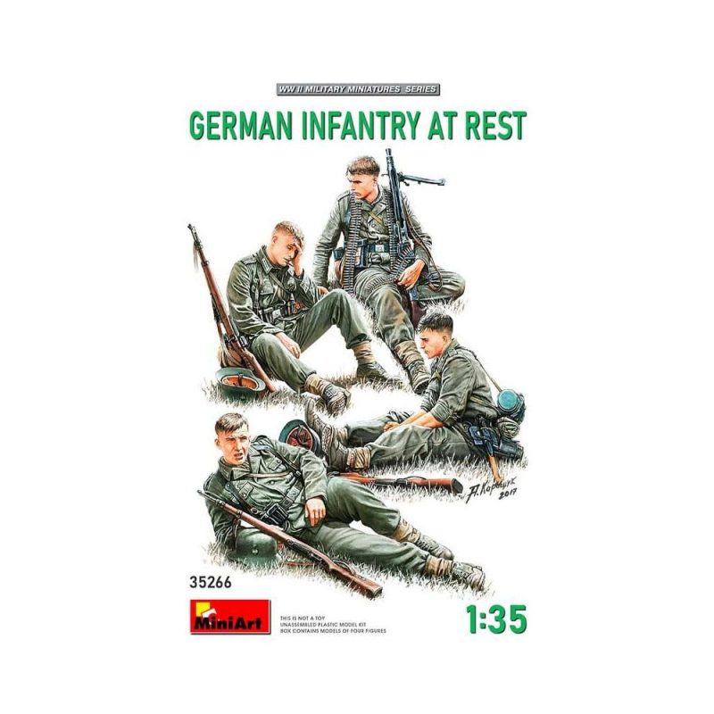 Miniart German Infantry at Rest (1/35) 35266