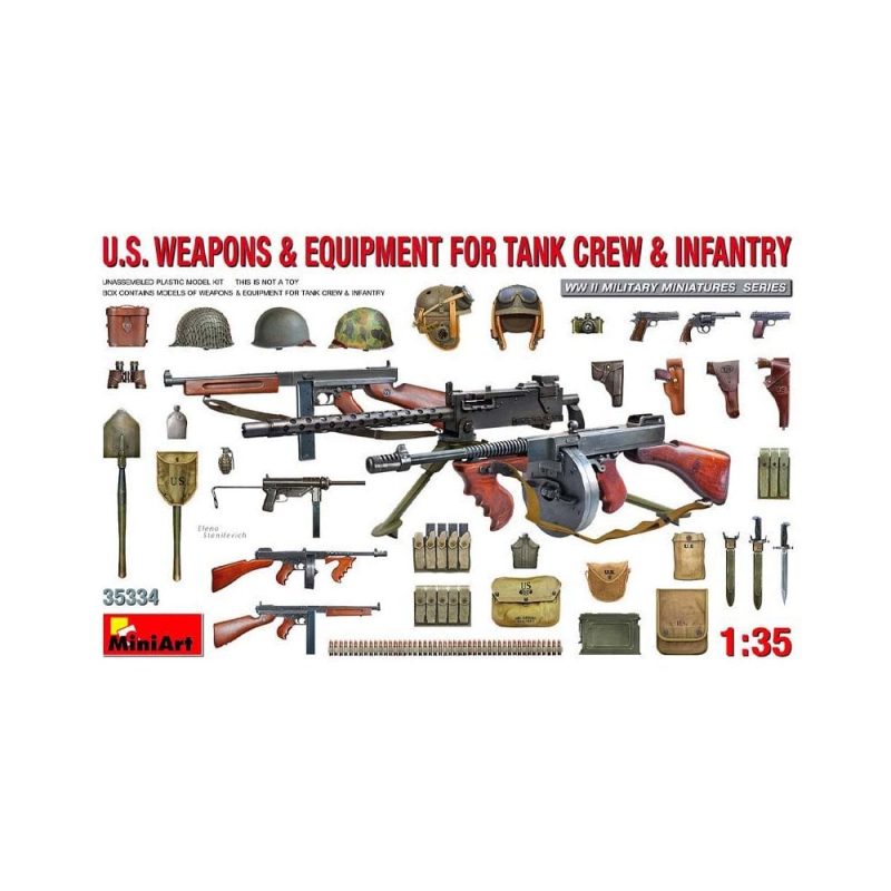 Miniart U.S. Weapons & Equipment (1/35) 35334