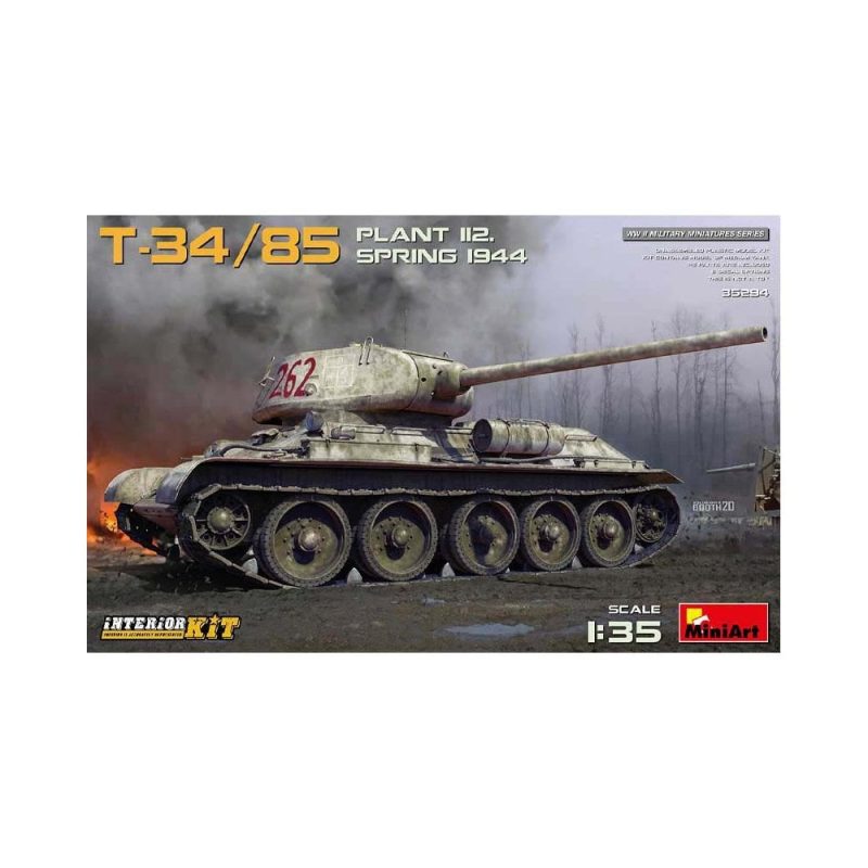 Miniart T-34/85 Plant 112. Spring 44. Interior Kit (1/35) 35294