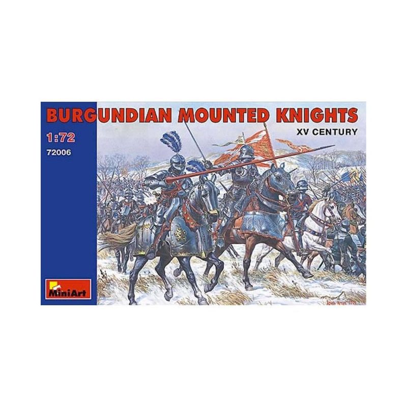 Miniart Burgundian Mounted Knights XV Century (1/72) 72006