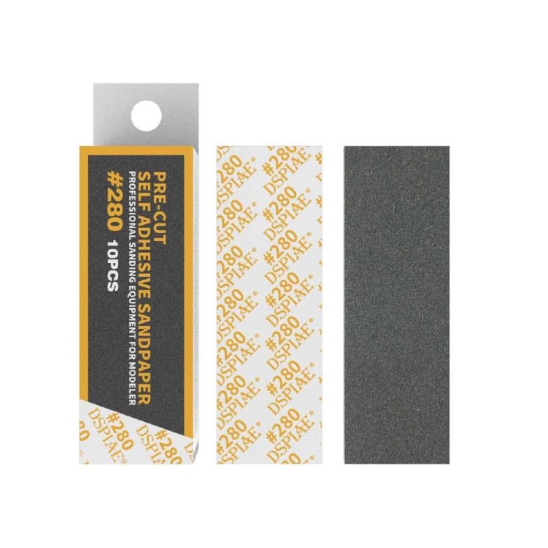 DSPIAE 280# Die-Cutting Adhesive Sandpaper MSP-280