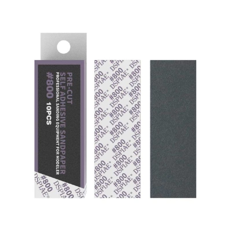 DSPIAE 800# Die-Cutting Adhesive Sandpaper MSP-800