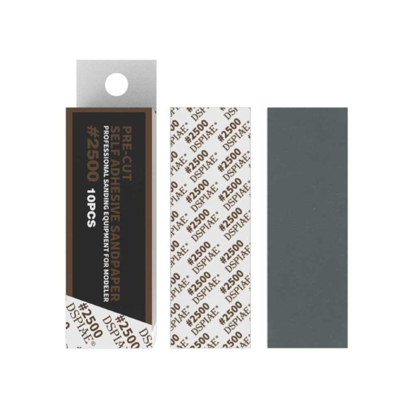 DSPIAE 2500# Die-Cutting Adhesive Sandpaper MSP-2500