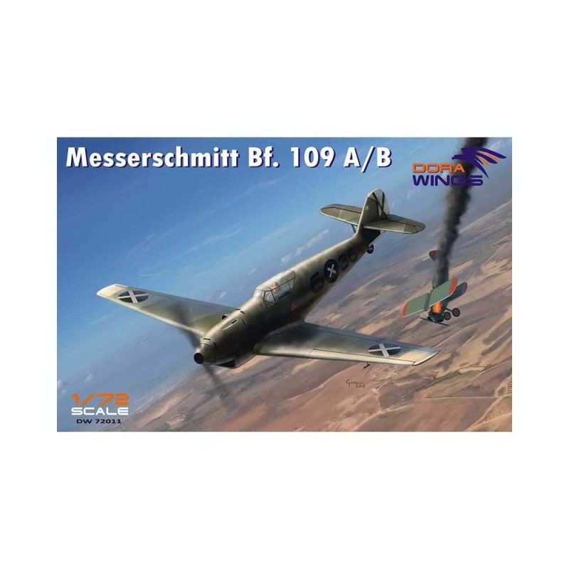 1/72 Messershmitt Bf.109 A/B Legion Condor Dora Wings K72011