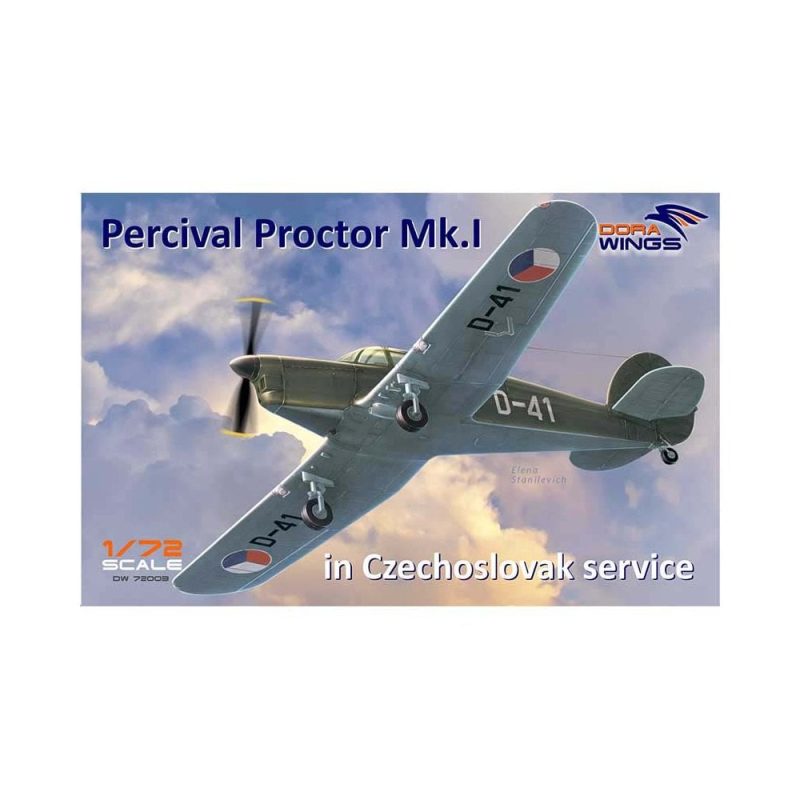 1/72 Percival Proctor Mk.1 marking of Czechoslovakia Dora Wings K72003