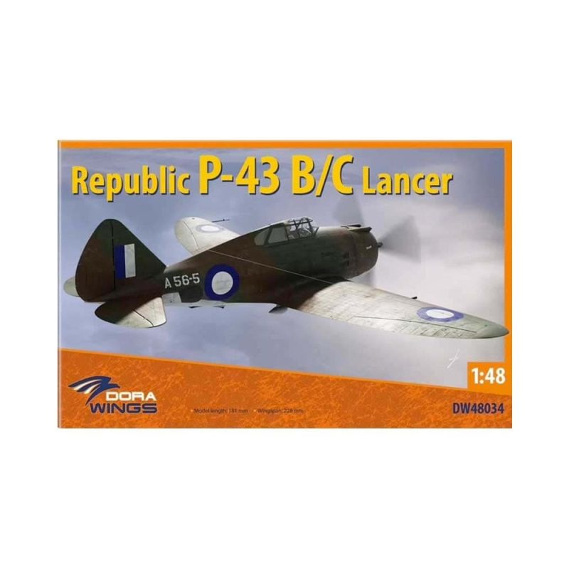 1/48 Republic P-43 B/C Lancer Dora Wings 48034