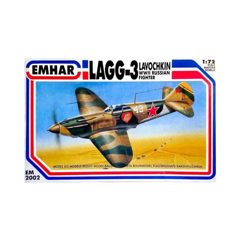 1/72 LaGG-3 WWII Russian Fighter Emhar EM2002