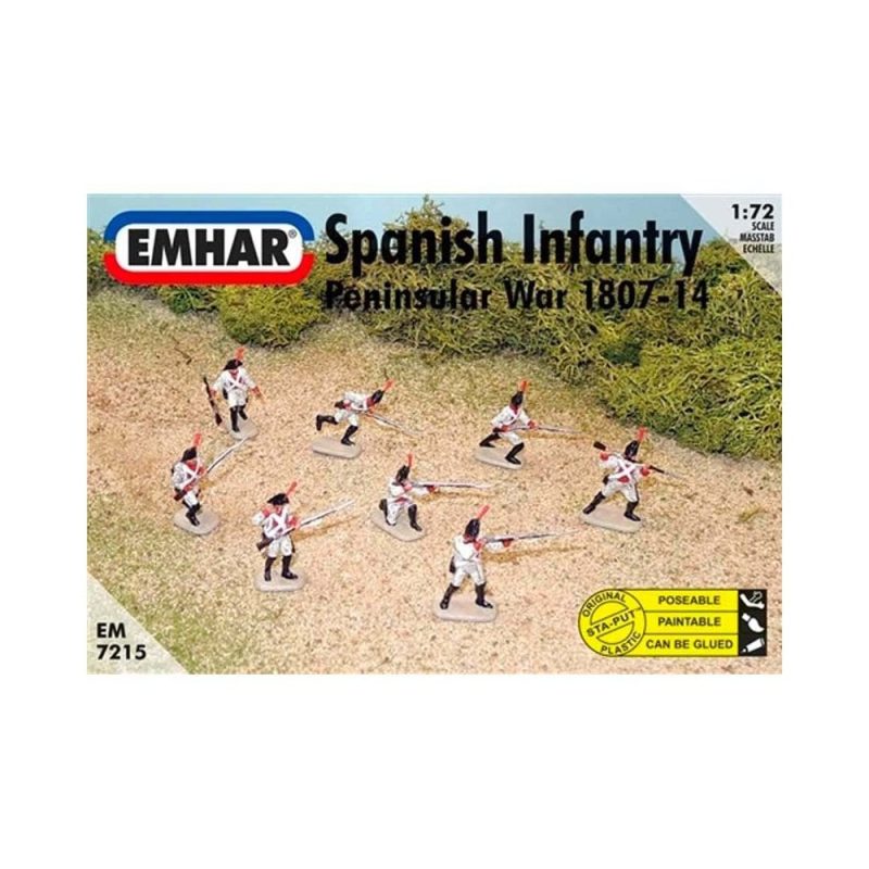 1/72 Spanish Infantry - Peninsular War Emhar EM7215