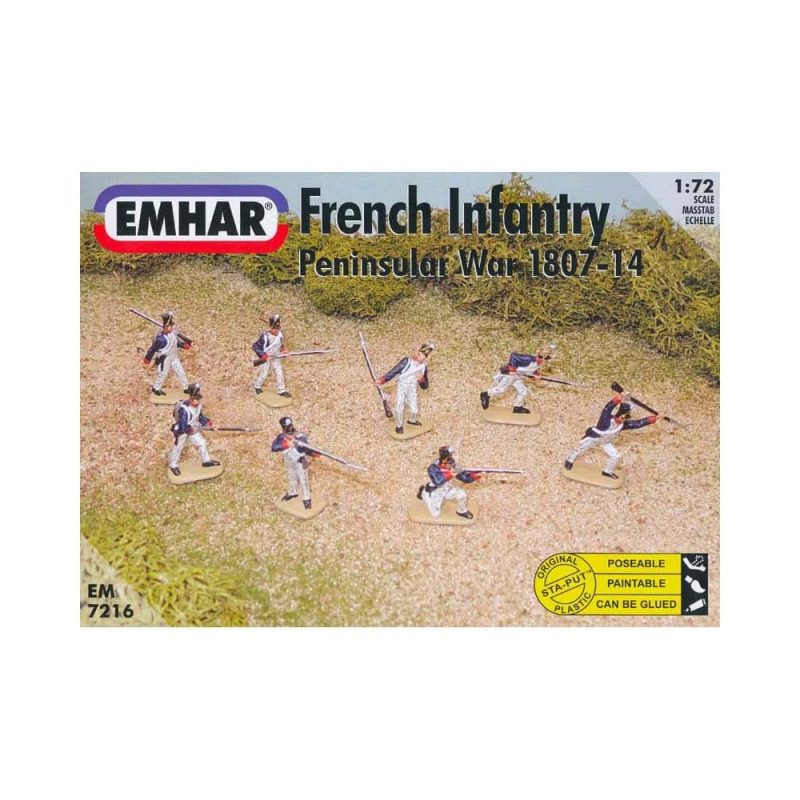 1/72 French Infantry - Peninsular War Emhar EM7216