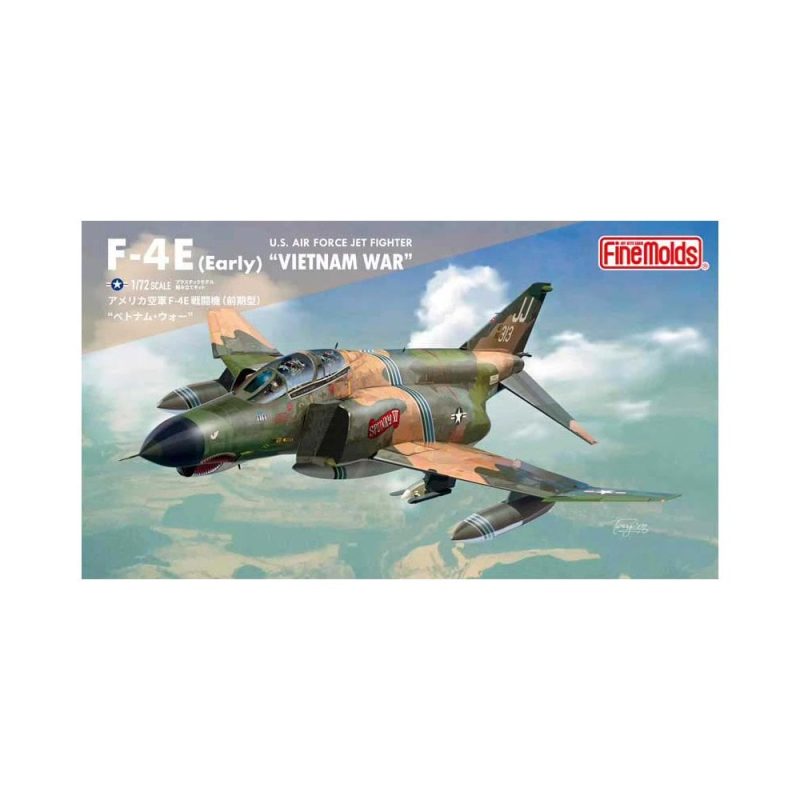 1/72 US Air Force Phantom F-4E Fighter Vietnam War FineMolds FP41