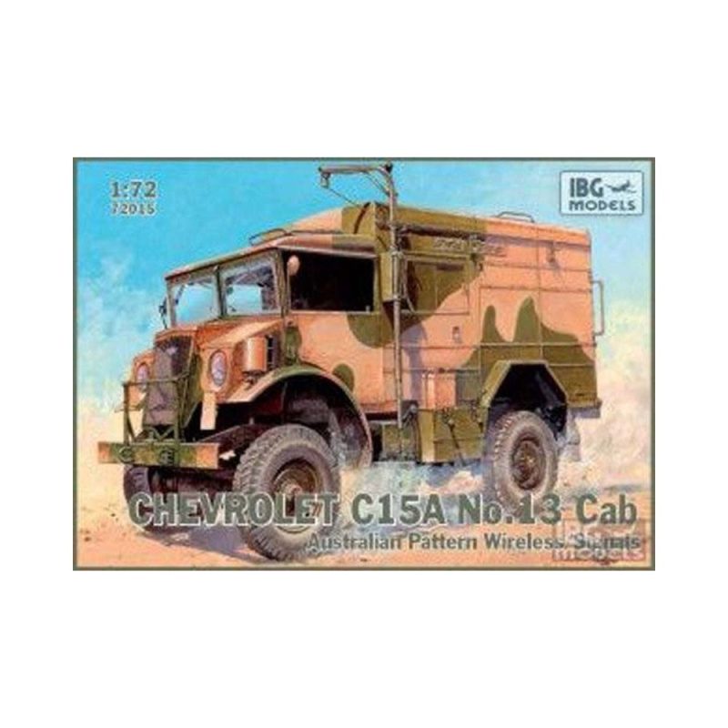 IBG Models Chevrolet C15A No.13 Cab Australian Pattern Wirel (1/72) 72015