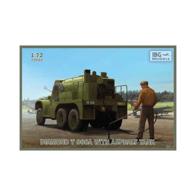 IBG Models DIAMOND T 968A with Asphalt Tank (1/72) 72022
