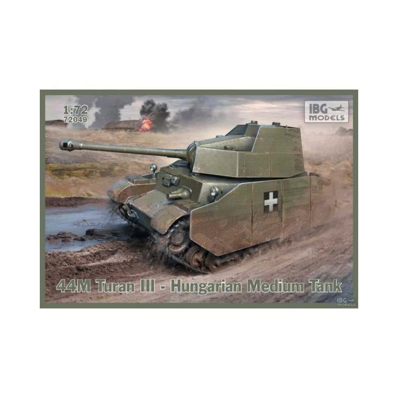 IBG Models 44M Turan III Hungarian Medium Tank (1/72) 72049