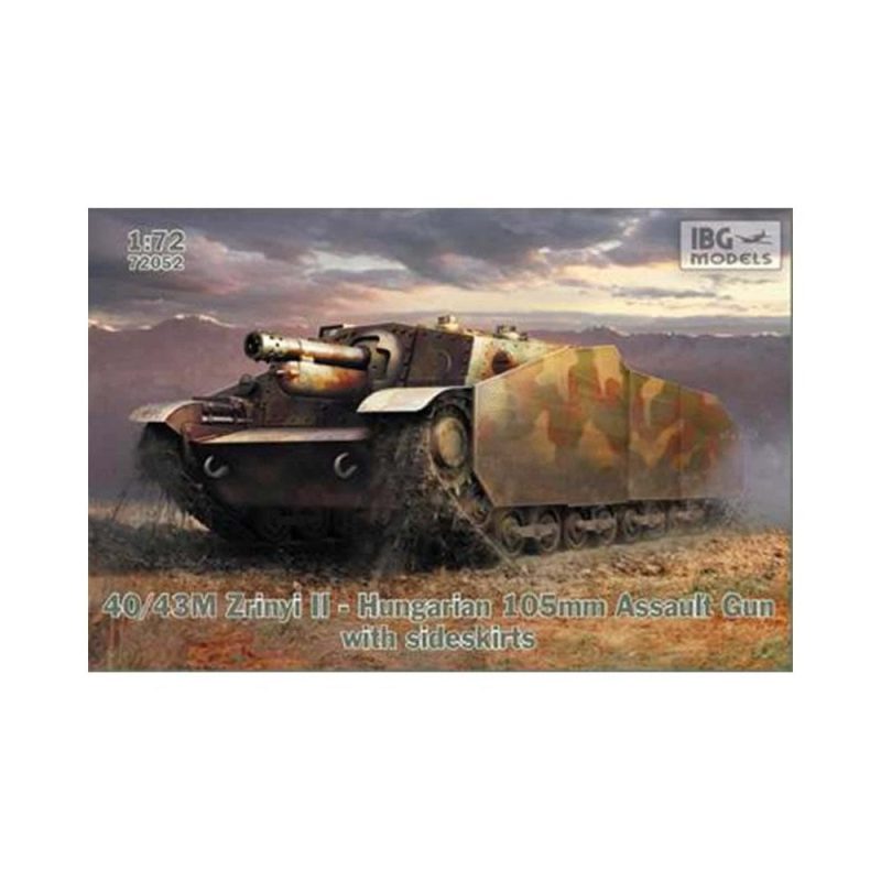 IBG Models 43M Zrinyi II Hungarian Assault Gun (1/72) 72052