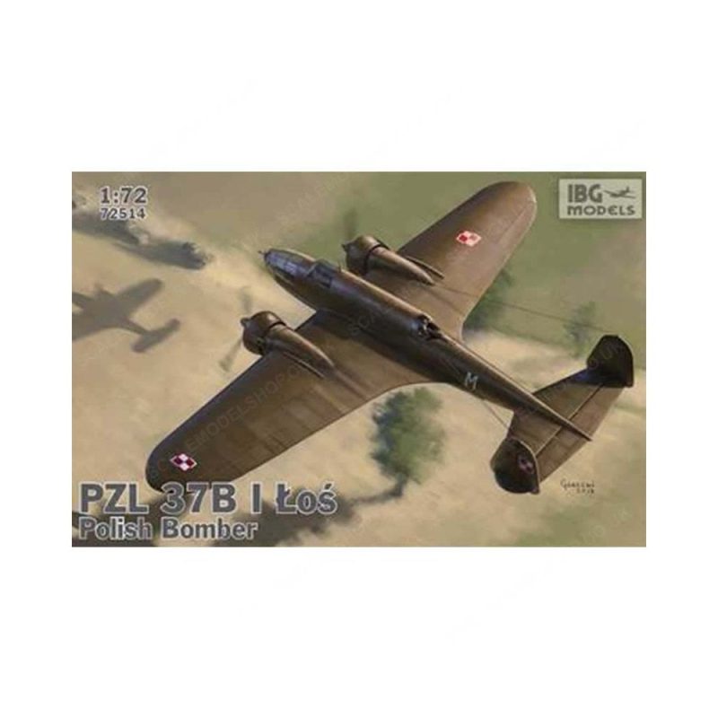 IBG Models Pzl.37 B I _o_ Polish Medium Bomber (1/72) 72514