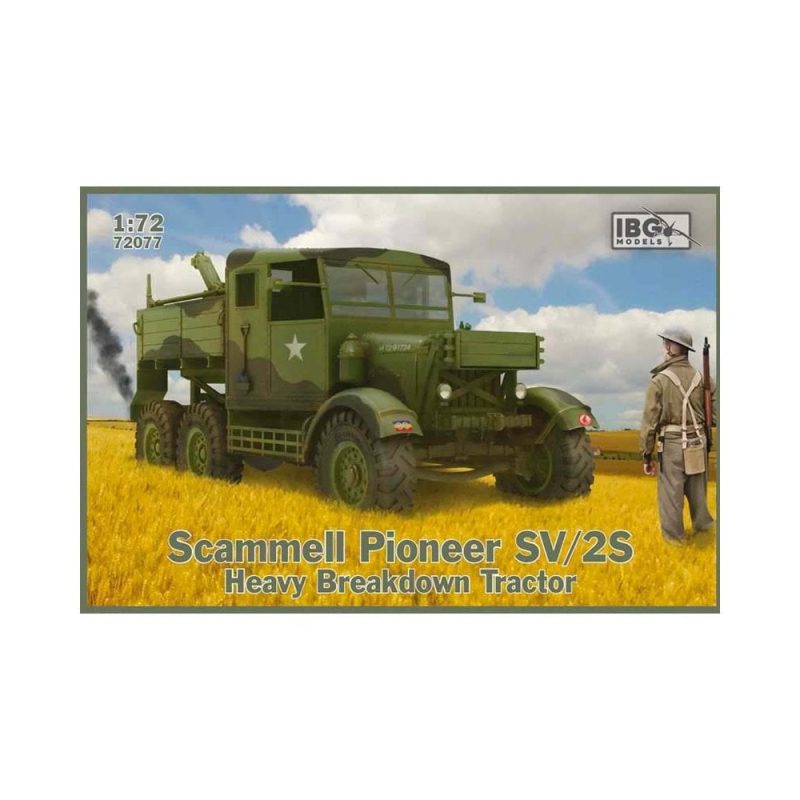 IBG Models Scammell Pioneer SV/2S Heavy Breakdown Tractor (1/72) 72077