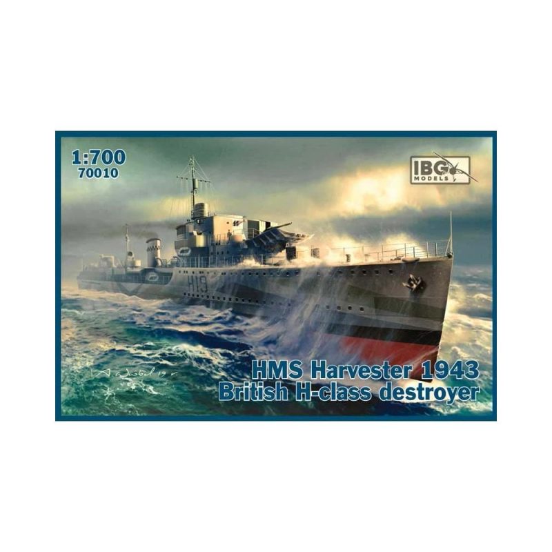 IBG Models HMS Harvester 1943 British H-class Destroyer (1/700) 70010