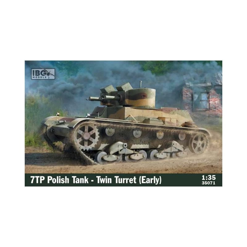 IBG Models 7TP Polish Tank -Twin Turret (Early Production) (1/35) 35071