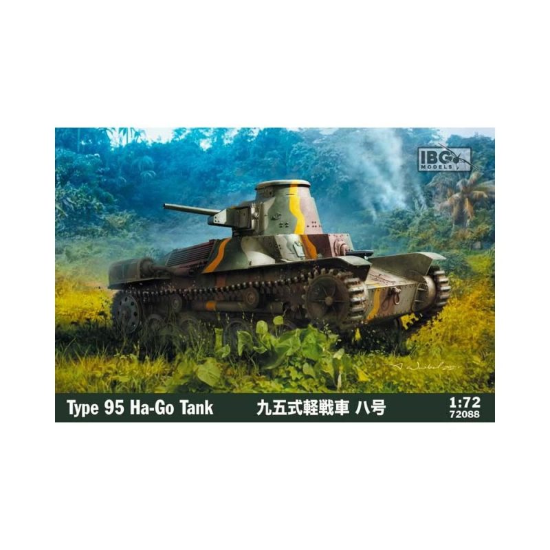 IBG Models Type 95 Ha-Go Japanese Light Tank (1/72) 72088