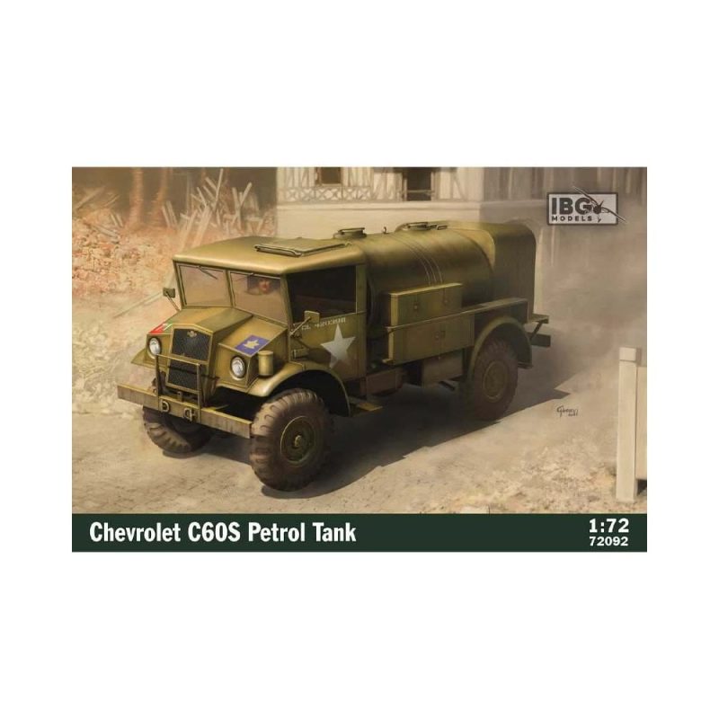 IBG Models Chevrolet C60S Petrol Tank (1/72) 72092
