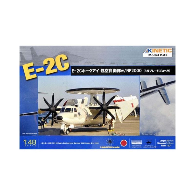 1/48 Grumman E-2C Hawkeye JASDF Kinetic 48014A