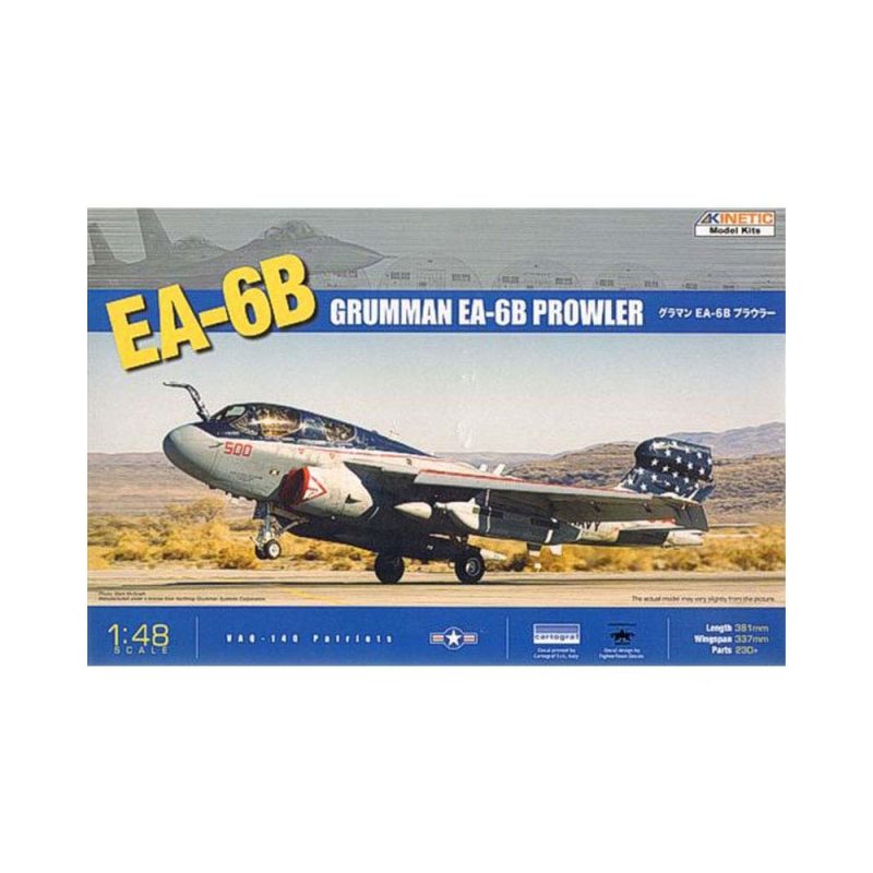 1/48 Grumman EA-6B Prowler Kinetic 48022