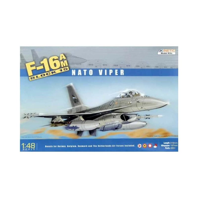 1/48 F-16AM Block 15 NATO Viper Kinetic 48002