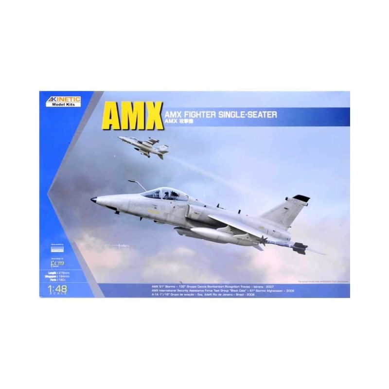 1/48 AMX Fighter Single-Seater Kinetic 48026
