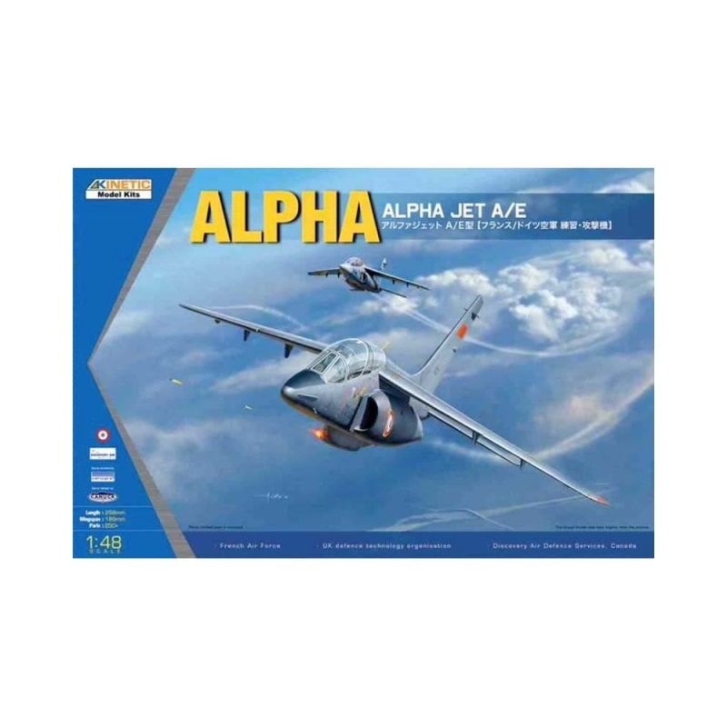 1/48 Alpha Jet A/E Kinetic 48043