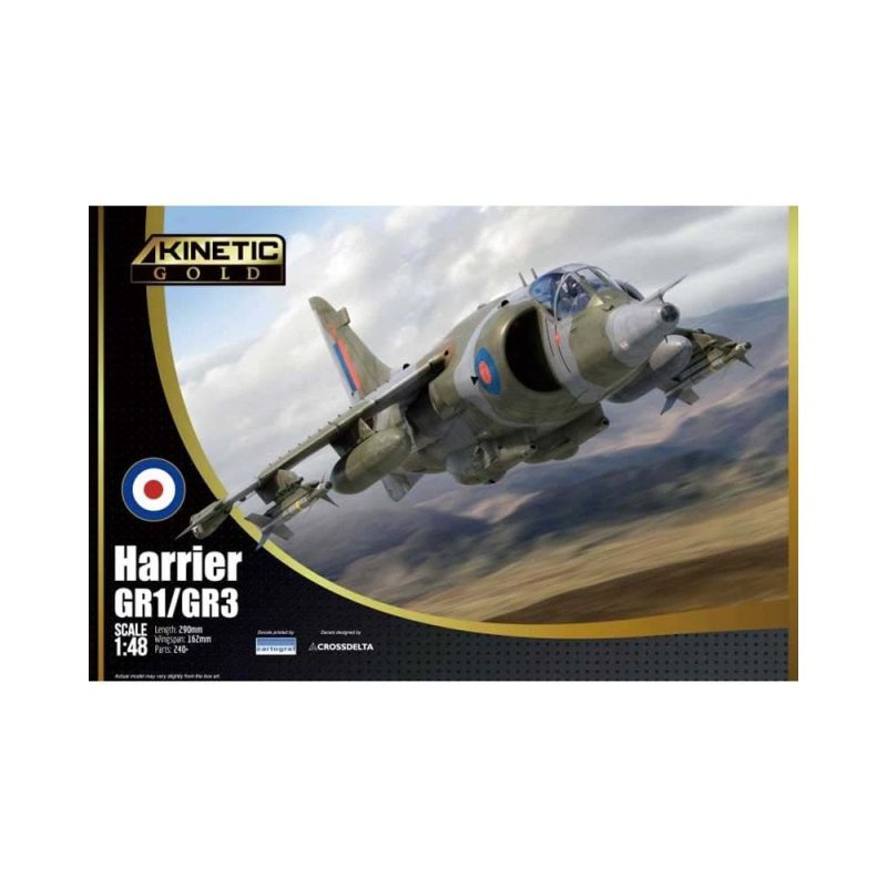 1/48 Harrier GR1/GR3 Kinetic 48060