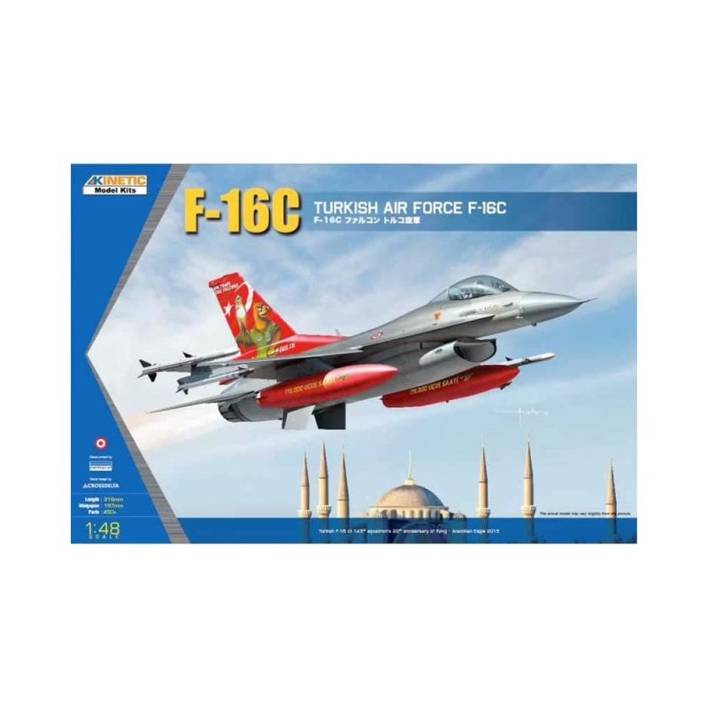 1/48 Turkish Air Force F-16C Kinetic K48069