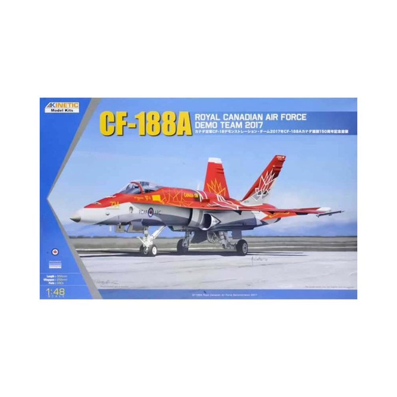 1/48 CF-188A Royal Canadian Air Force Demo Team 2017 Kinetic K48070