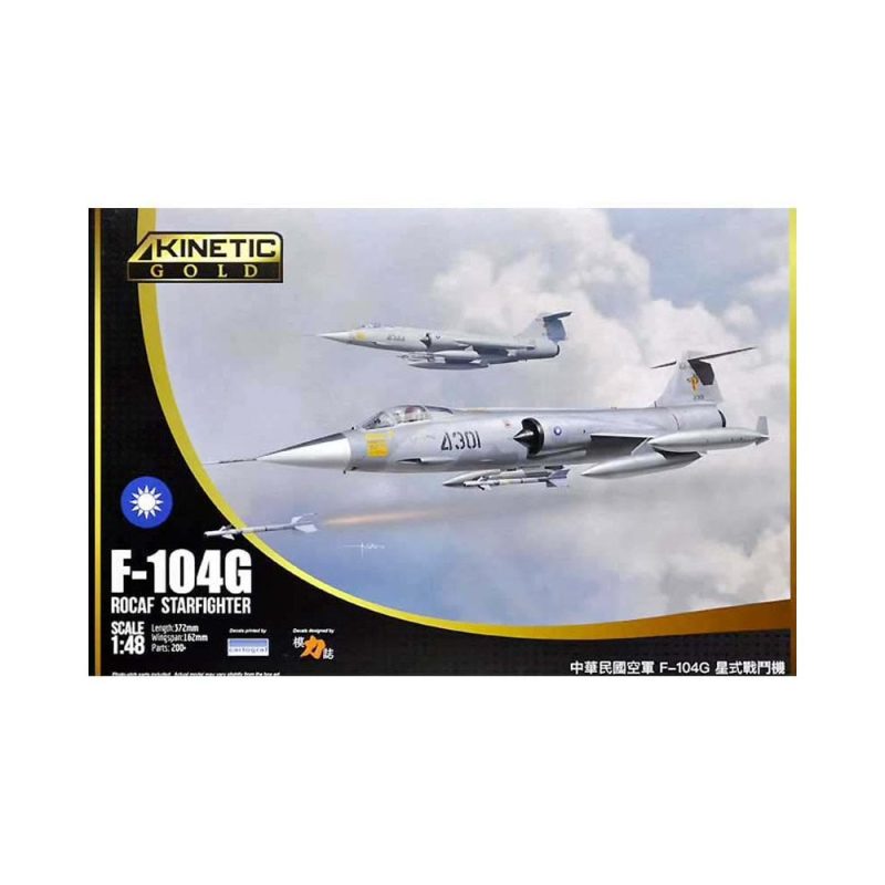 1/48 F-104G ROCAF Starfighter Kinetic 48077