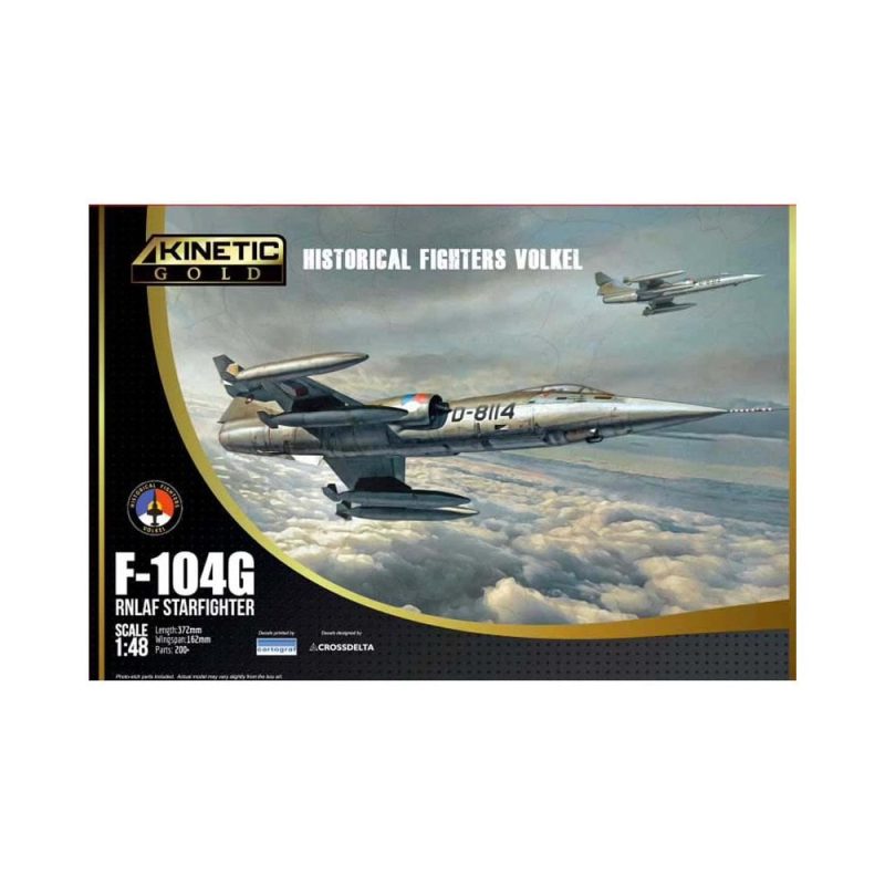 1/48 F-104G RNLAF Starfighter Historical Fighters Volkel Kinetic K48090