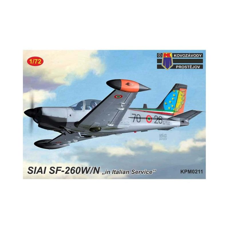 1/72 SIAI SF-260W-N In Italian Service Kovozavody Prostejov 72211