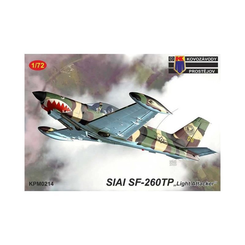 1/72 SIAI SF-260TP Light Attacker Kovozavody Prostejov 72214